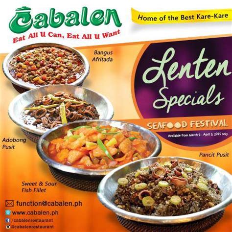 cabalen west ave|UPDATED MENU .